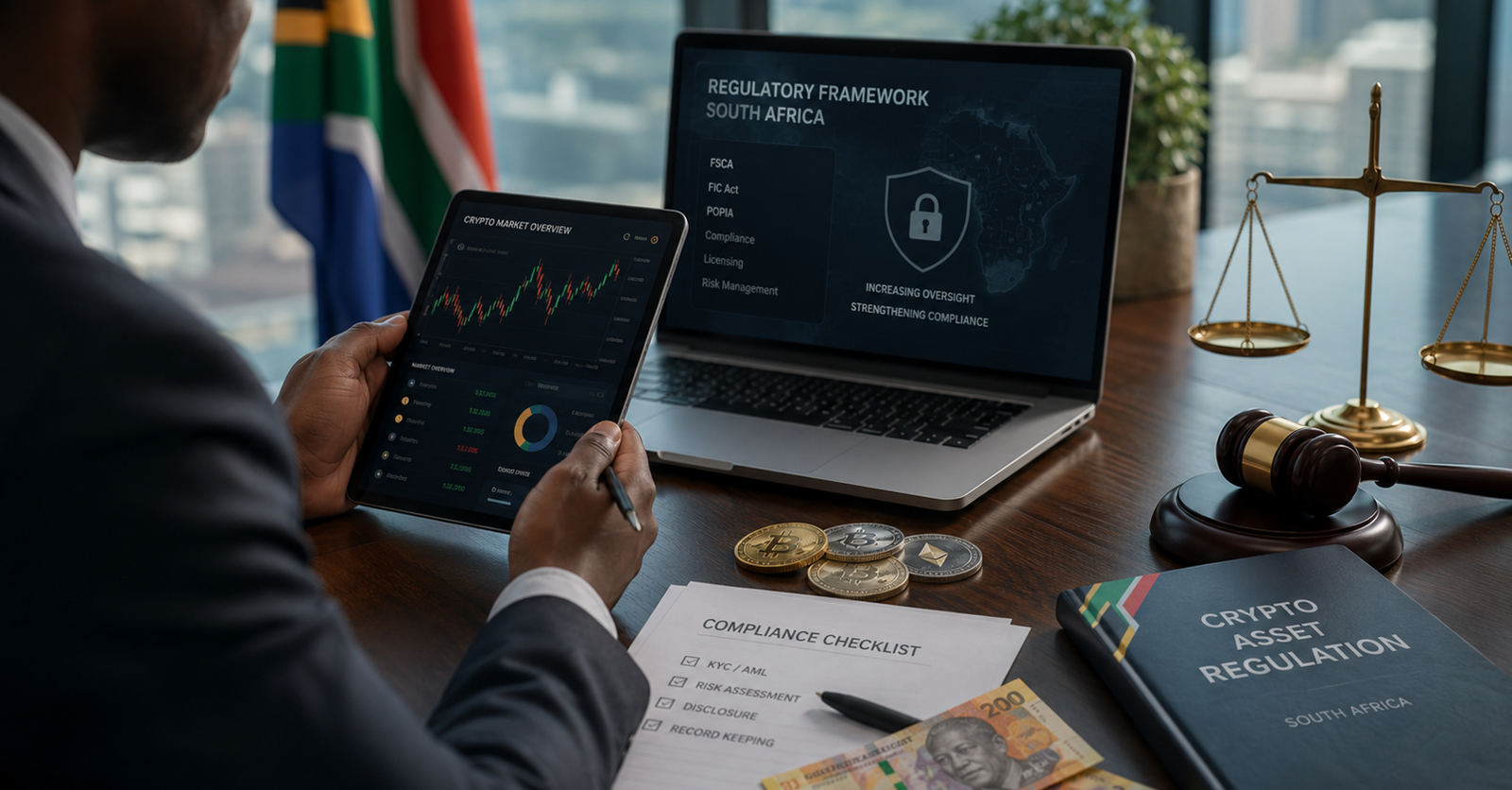 Crypto in South Africa: Legal to Own, But Not Legal Tender