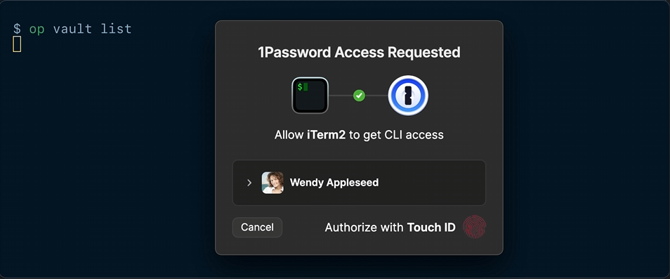 1Password CLI