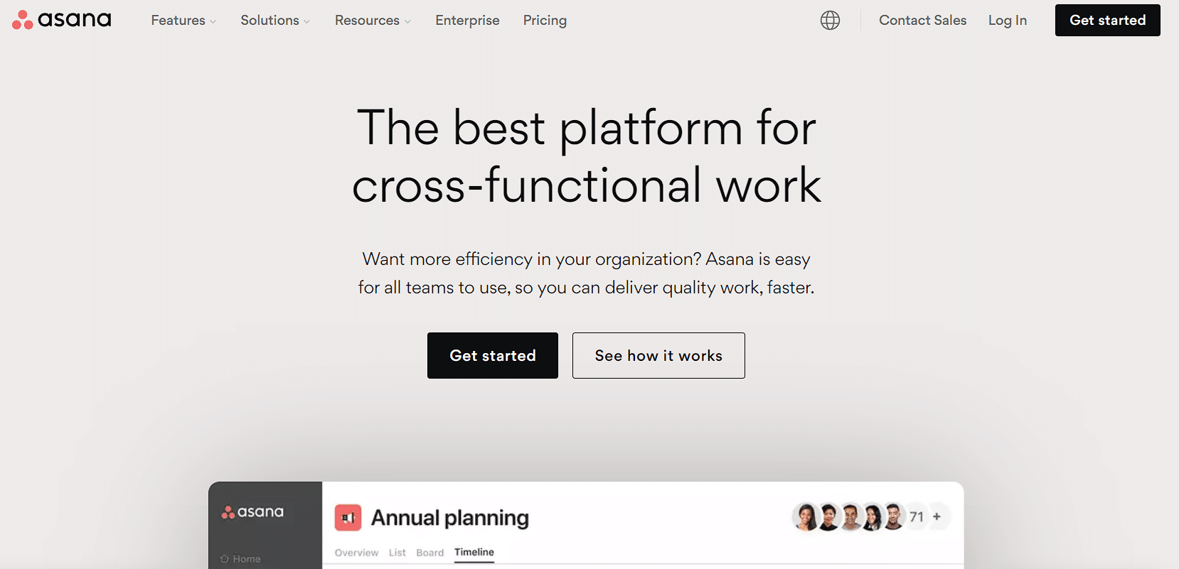 asana screenshot