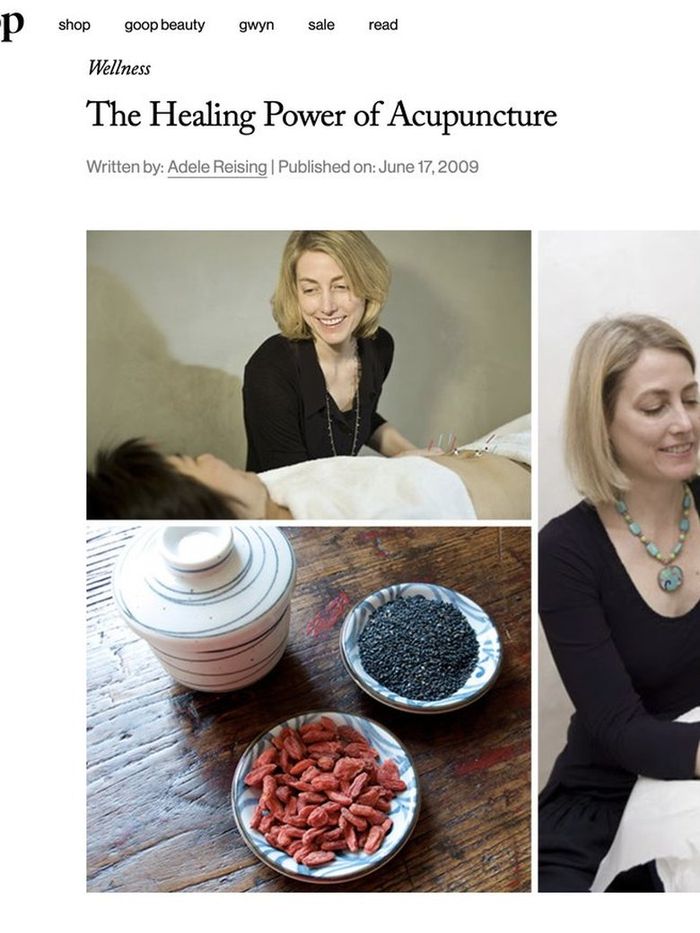 The healing power of acupuncture