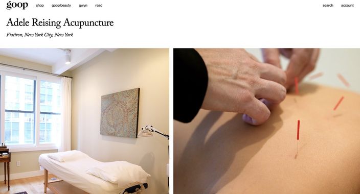 goop New York City guide
