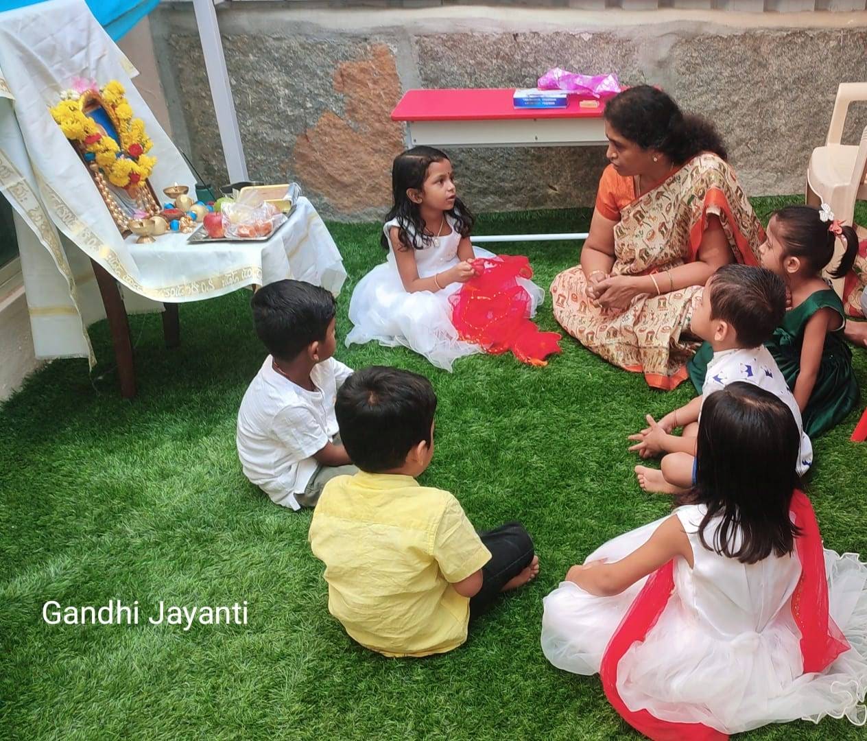 Sri Krishna Preschool Activity 9