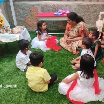 Sri Krishna Preschool Activity 9