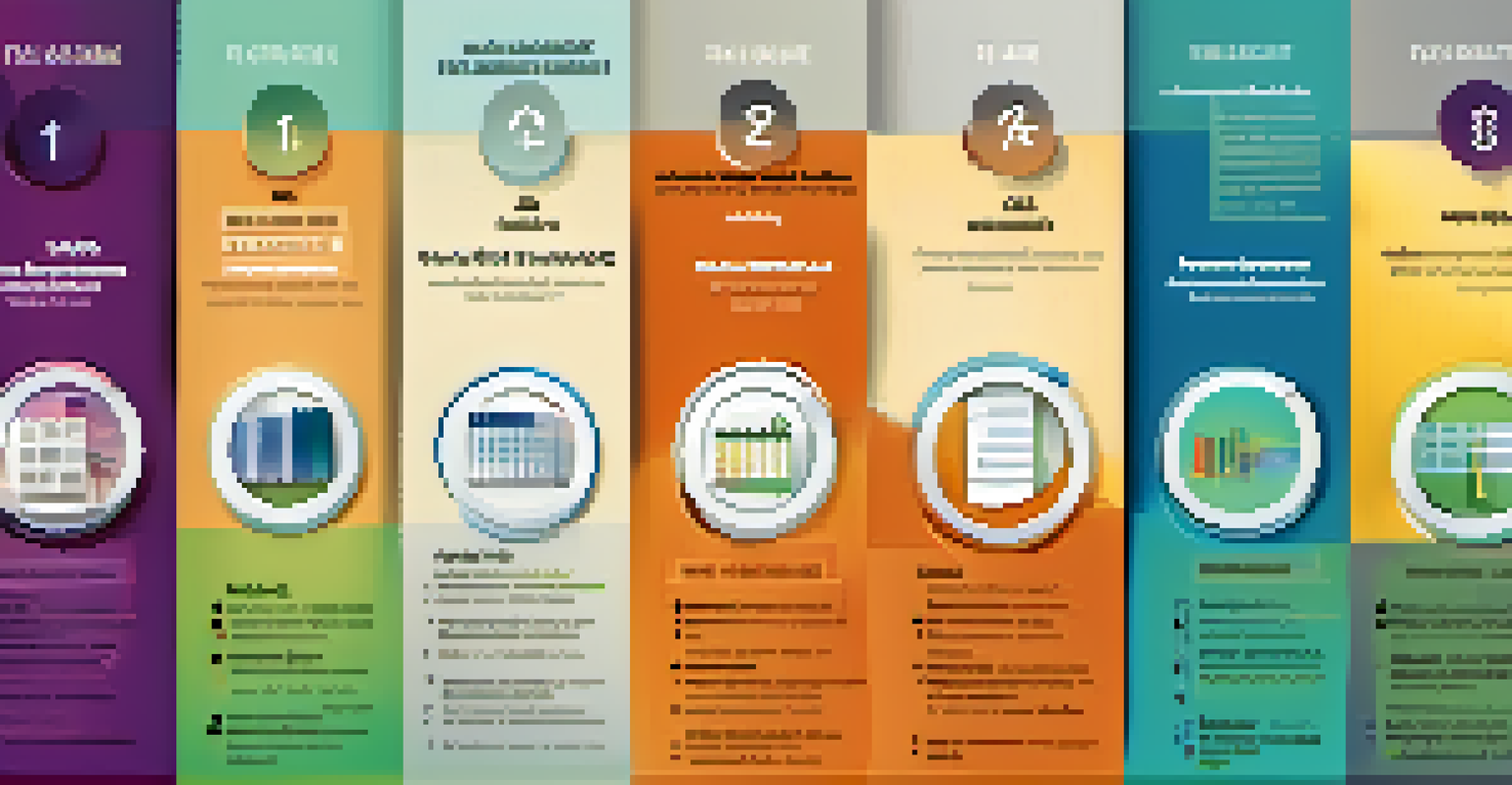 An infographic illustrating tax brackets with labels, colors showing income levels, and icons for different professions.