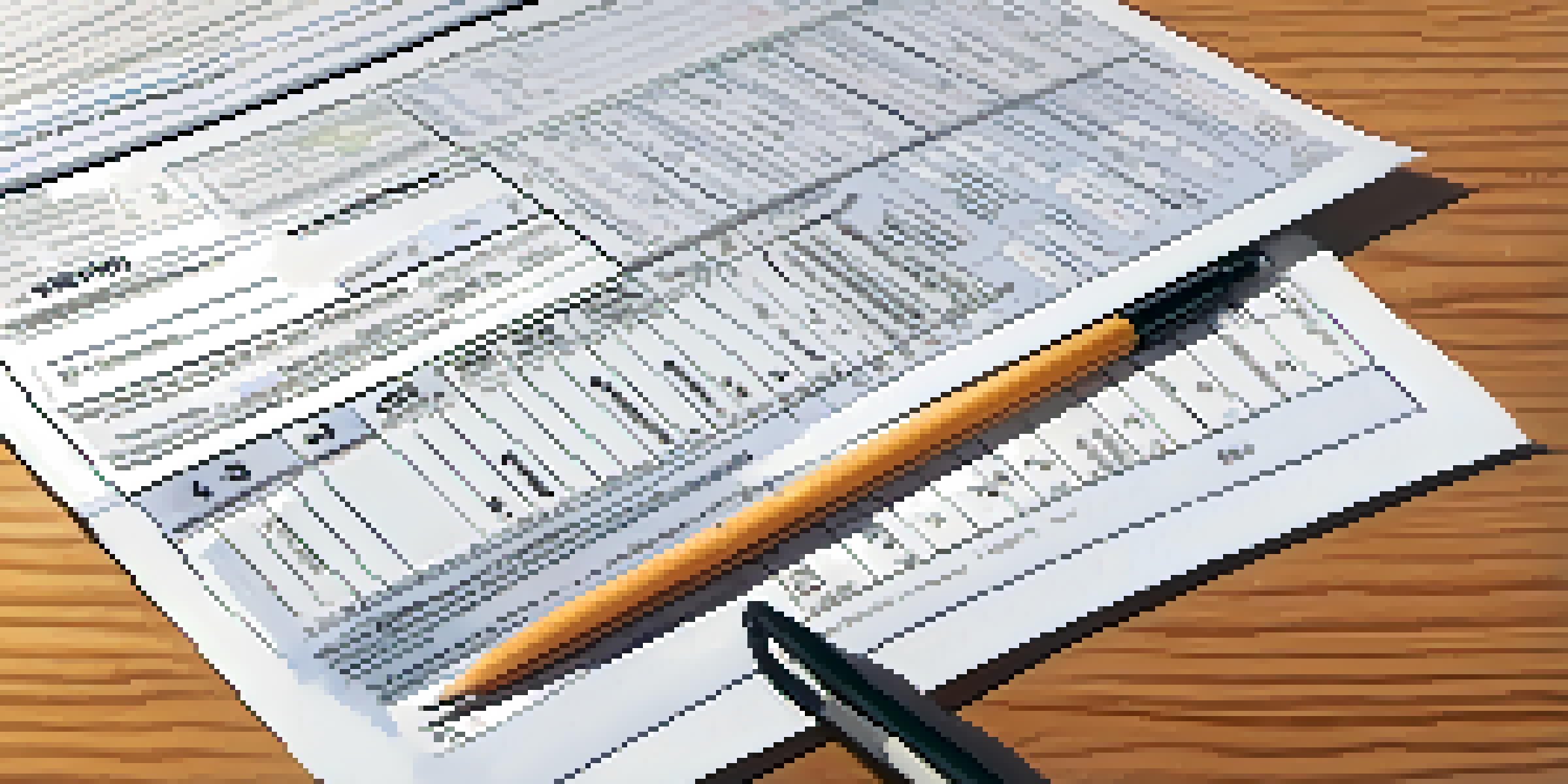 A detailed view of a 1099-NEC tax form on a wooden desk with a pen and calculator, illuminated by natural sunlight.