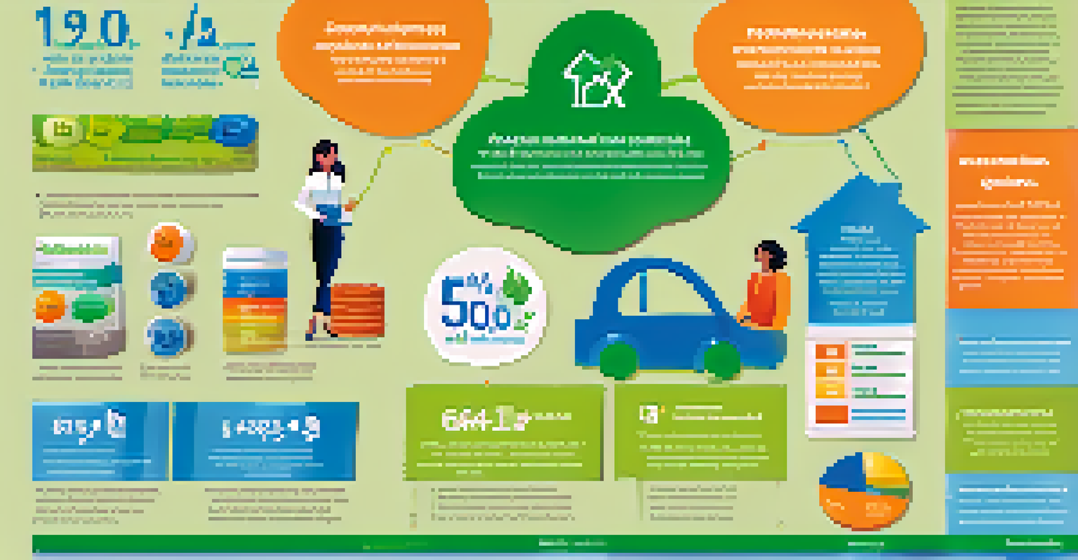 An infographic showing tax benefits of health insurance with icons and vibrant colors.
