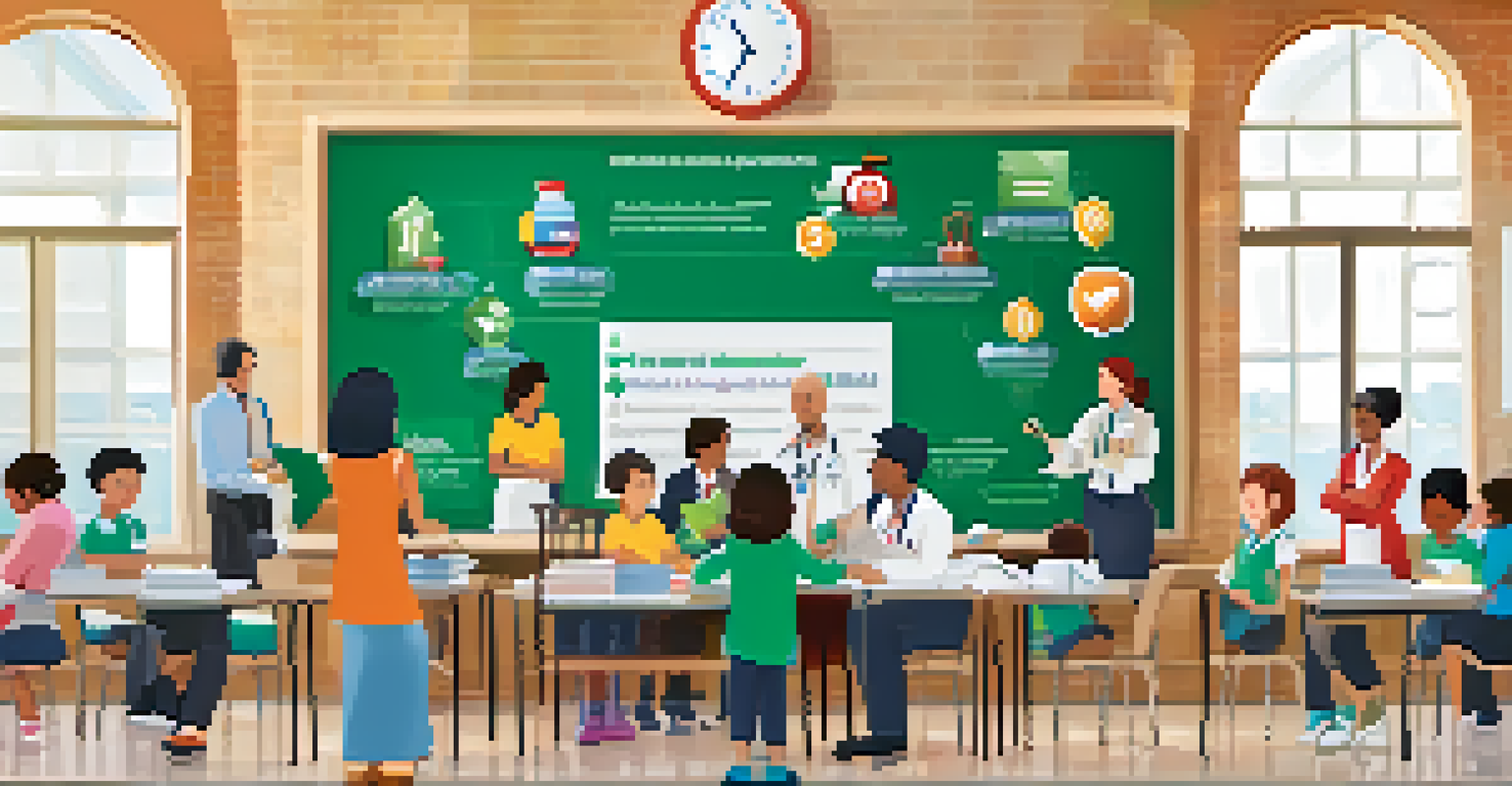 An infographic illustrating the relationship between tax rates and public services with a balanced scale.
