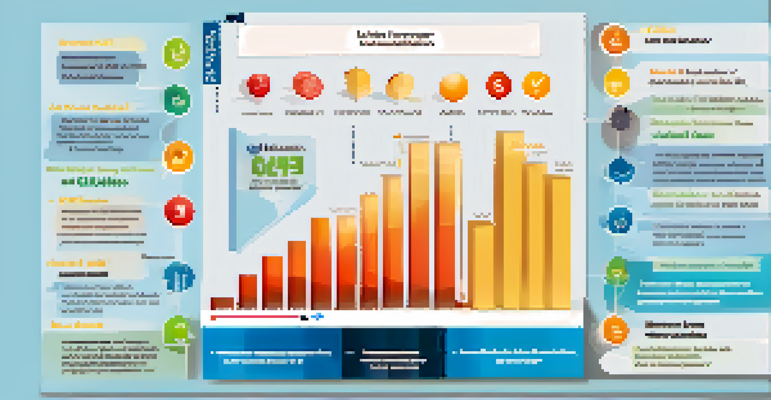 An infographic illustrating different tax credits available, with icons and a light blue background.
