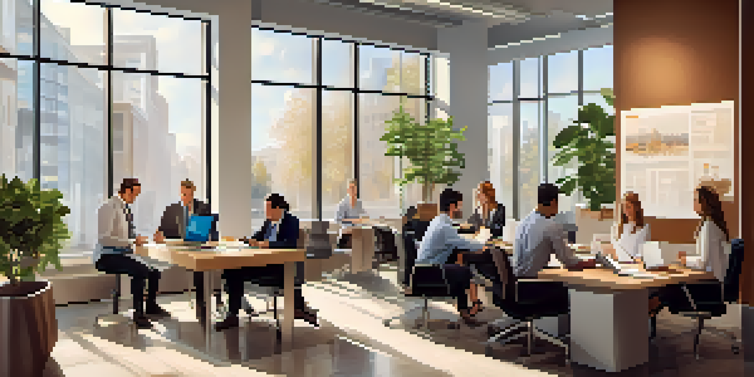 A diverse team of business professionals discussing tax incentives in a well-lit modern conference room.