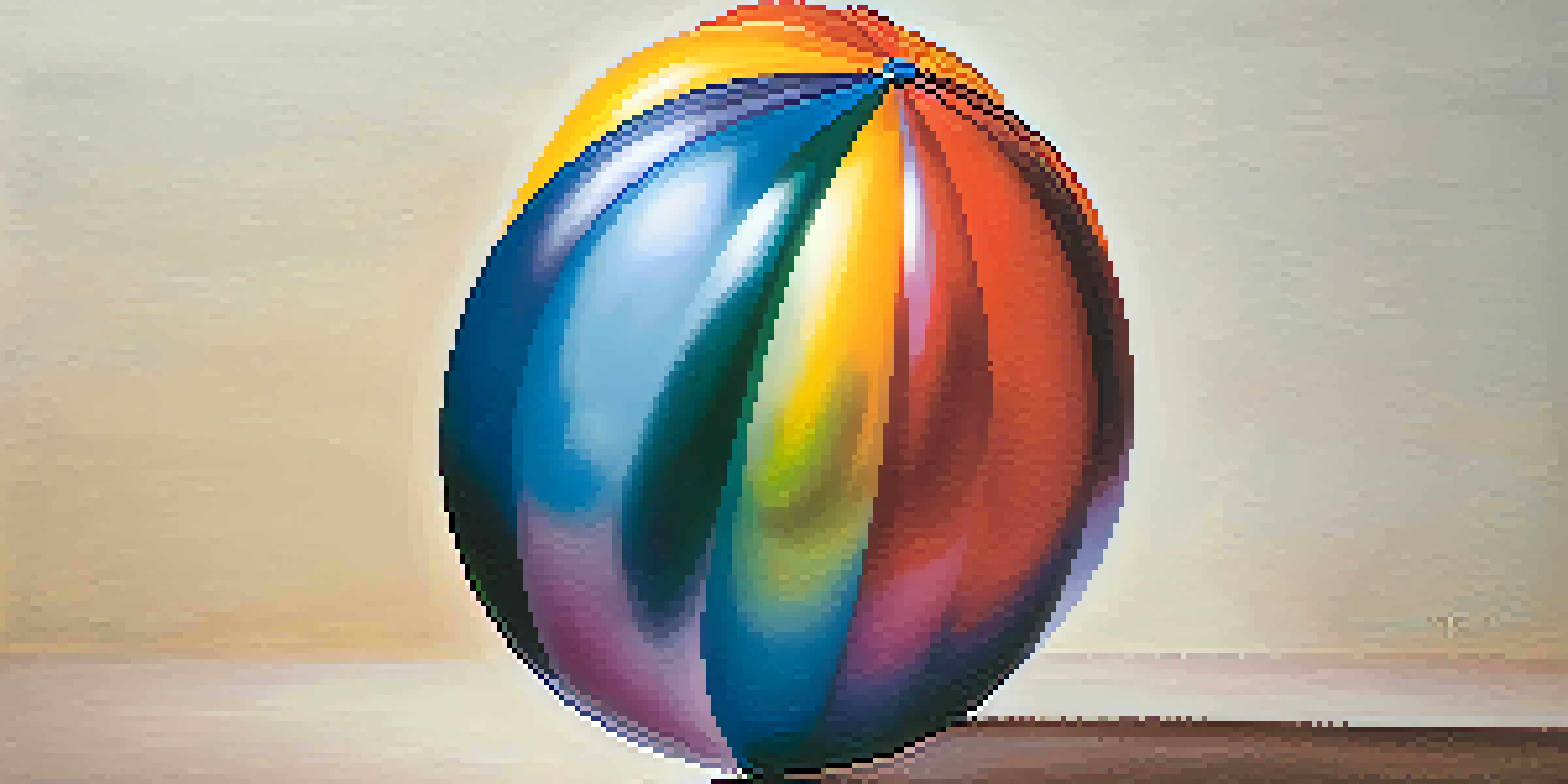 A colorful balloon slowly deflating, representing the concept of inflation with a blurred background and warm lighting.