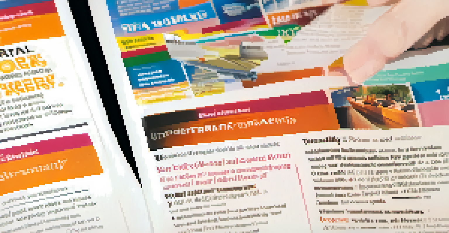 A hand holding a colorful brochure about taxpayer rights, highlighted by warm lighting.