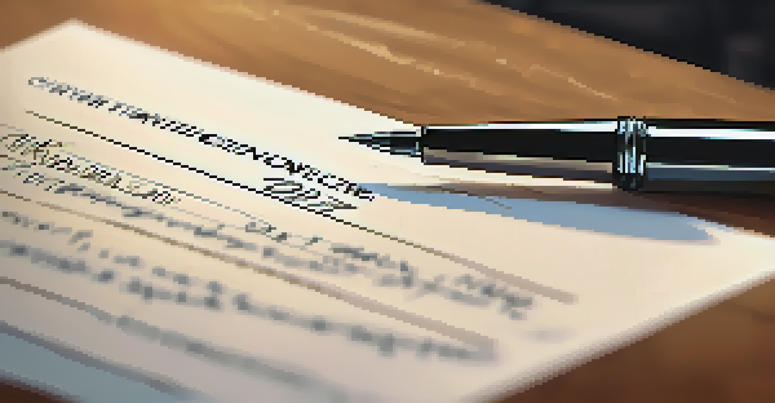 A close-up of a donation check being written, emphasizing the act of giving to a nonprofit organization.