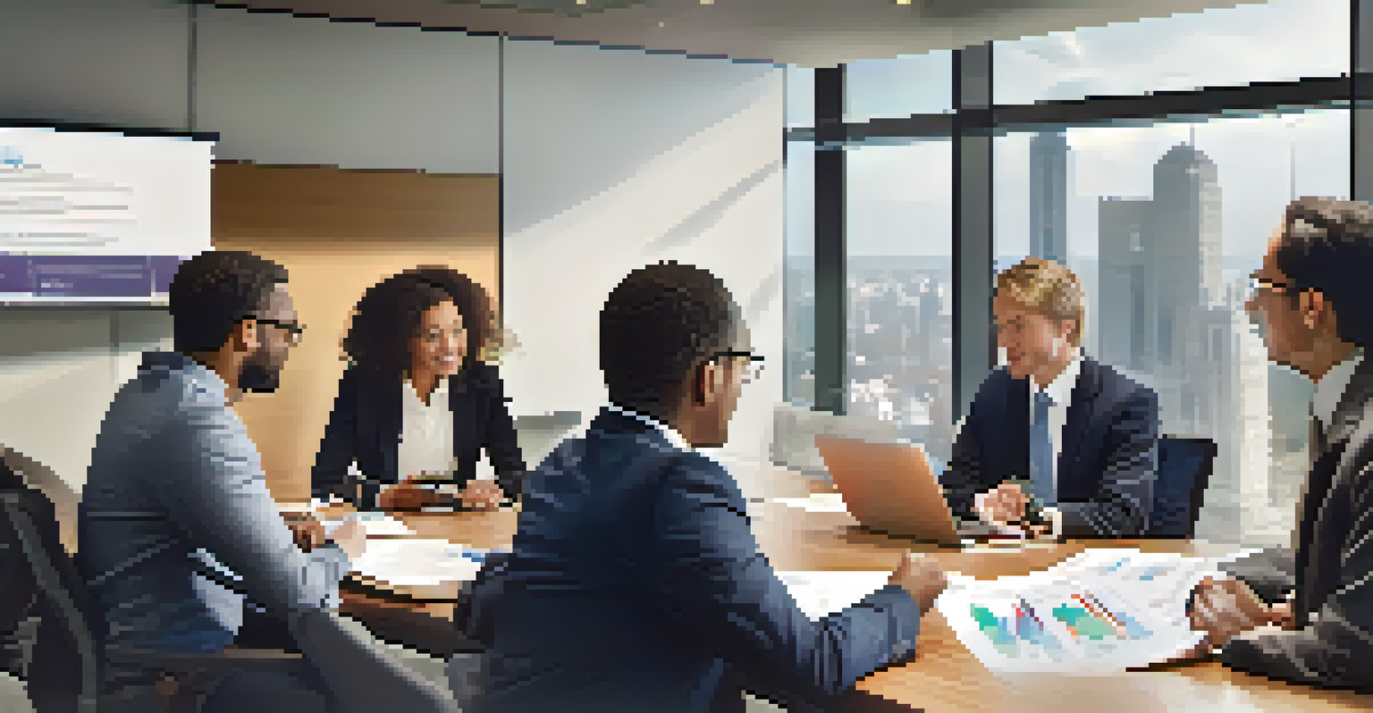 A diverse team of tax professionals engaged in a discussion about tax treaties and compliance in a conference room.