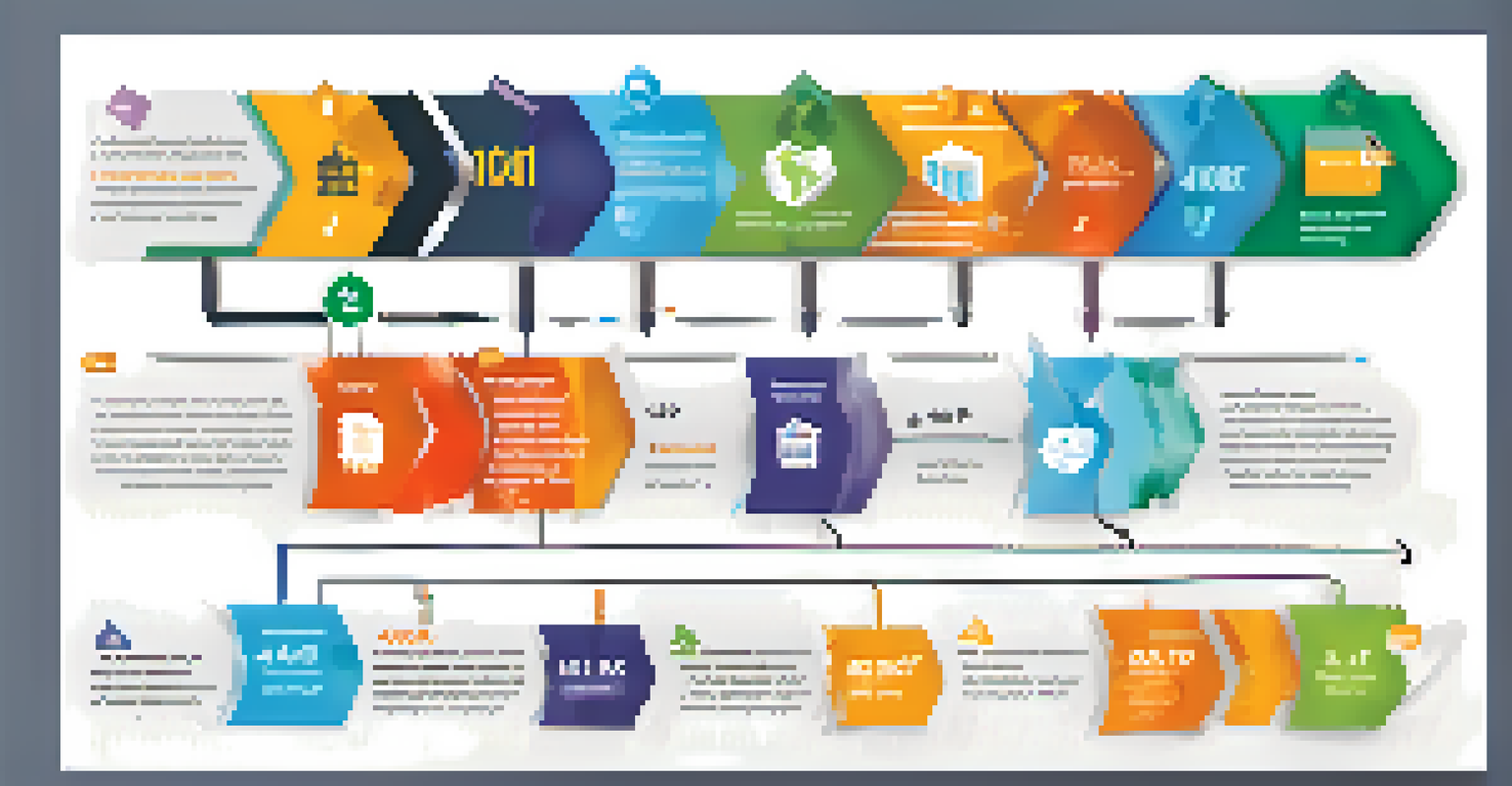 An infographic illustrating the steps of rolling over a 401(k) to an IRA, including icons for a 401(k) plan and an IRA account with arrows indicating transfer.