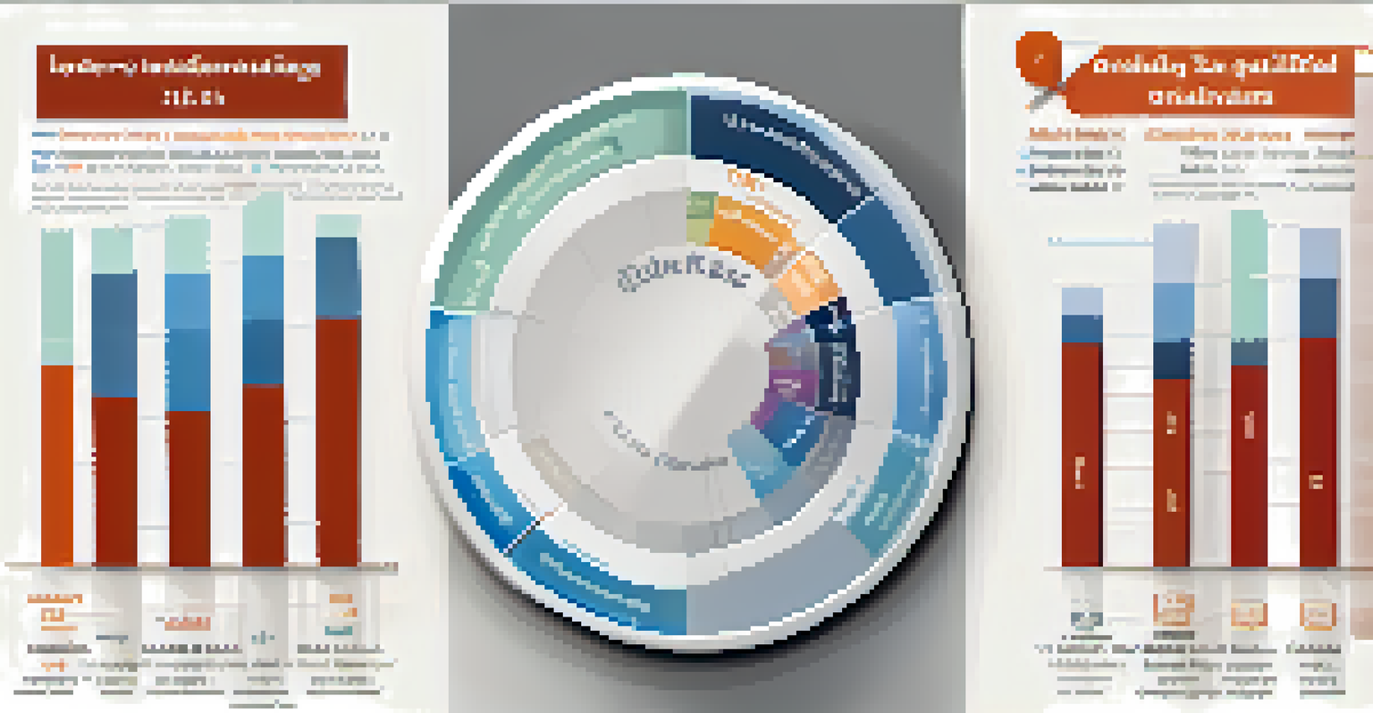 An educational infographic showing ordinary vs qualified dividends with pie charts and tax rate differences.