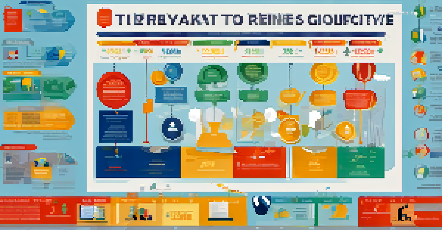 An infographic showcasing taxpayer rights with colorful icons and a light blue background.