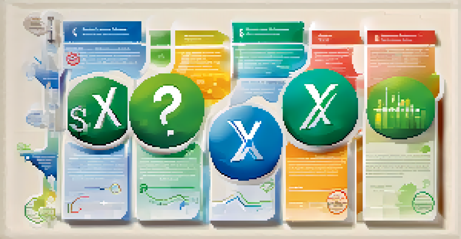 An infographic illustrating various types of sales taxes with colorful icons and a central dollar sign, designed with a blue and green gradient background.