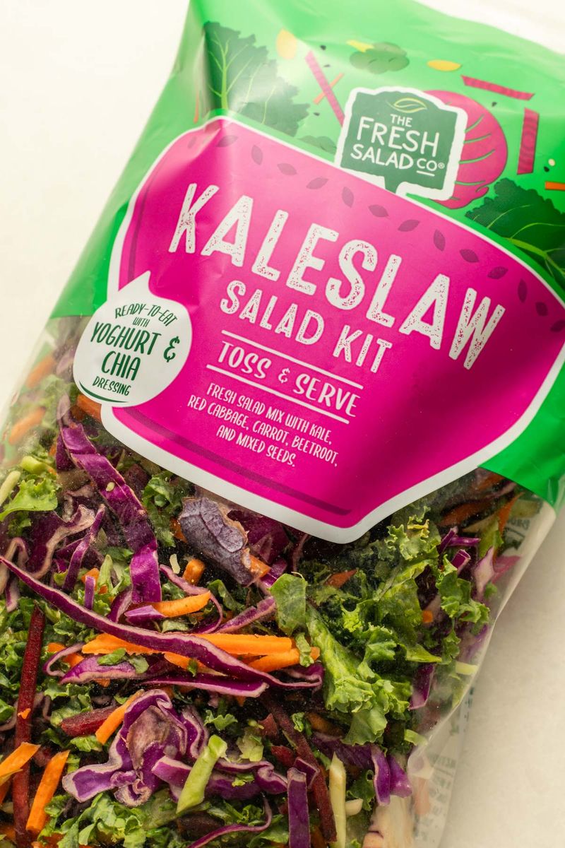 Kale slaw salad in a bag Kale slaw salad in a bag