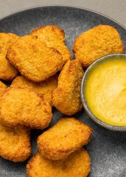 Air fried frozen chicken nuggets