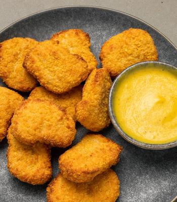 Air fried frozen chicken nuggets