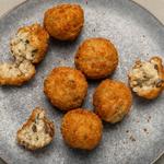 Air fried frozen arancini