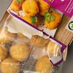 Air fried garlic chicken bites