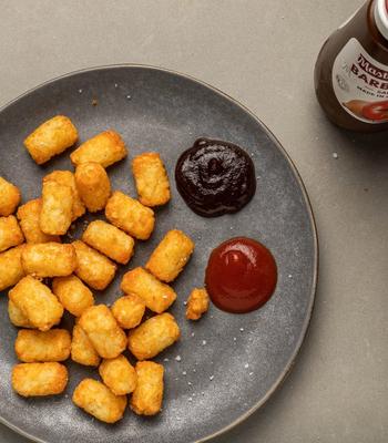 Potato gems in air fryer basket!