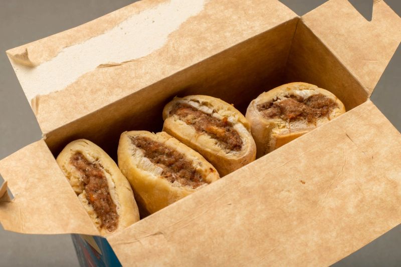 Frozen sausage rolls in a box Frozen sausage rolls in a box