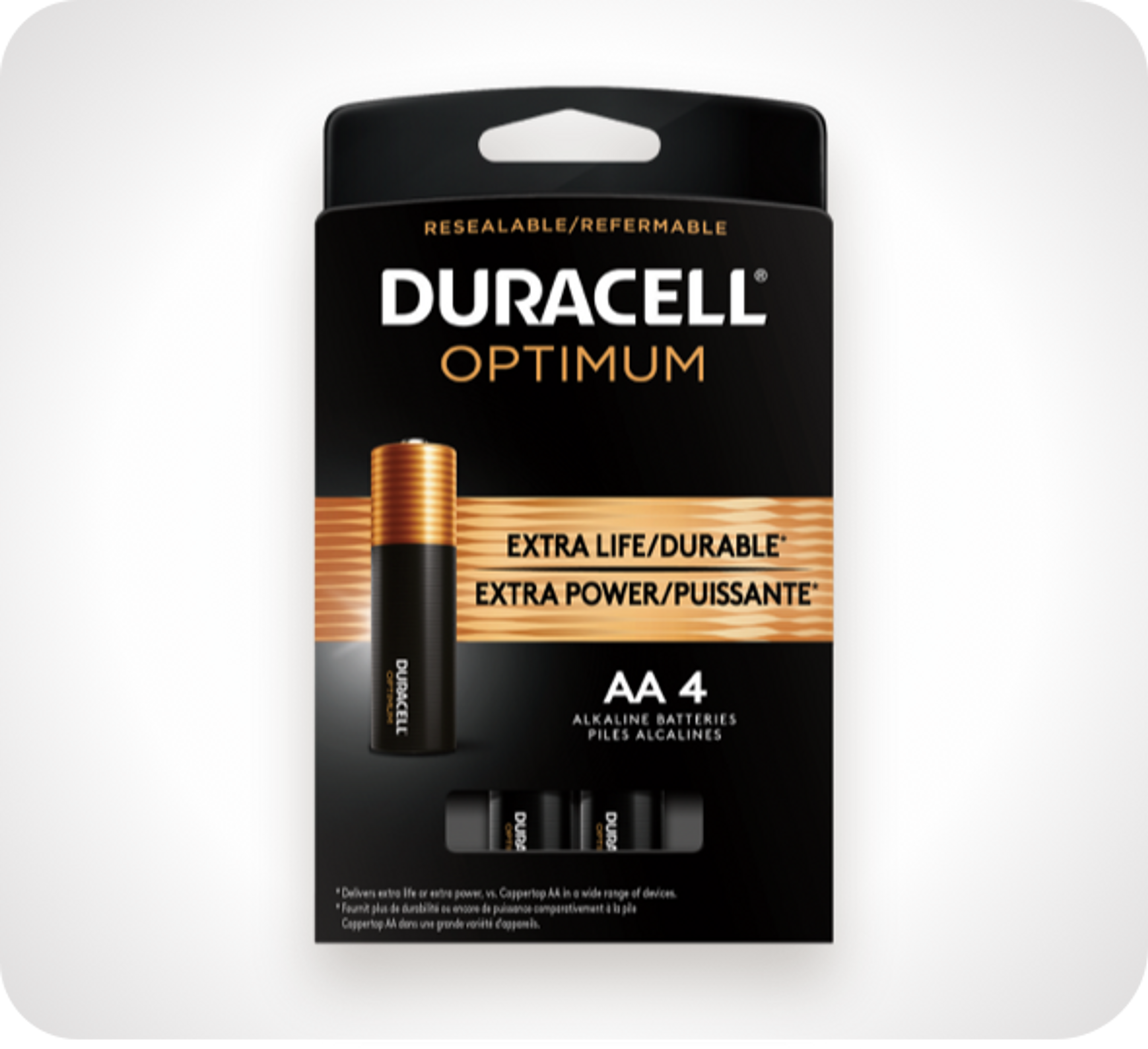 Picture of Duracell® Optimum Alkaline Batteries 