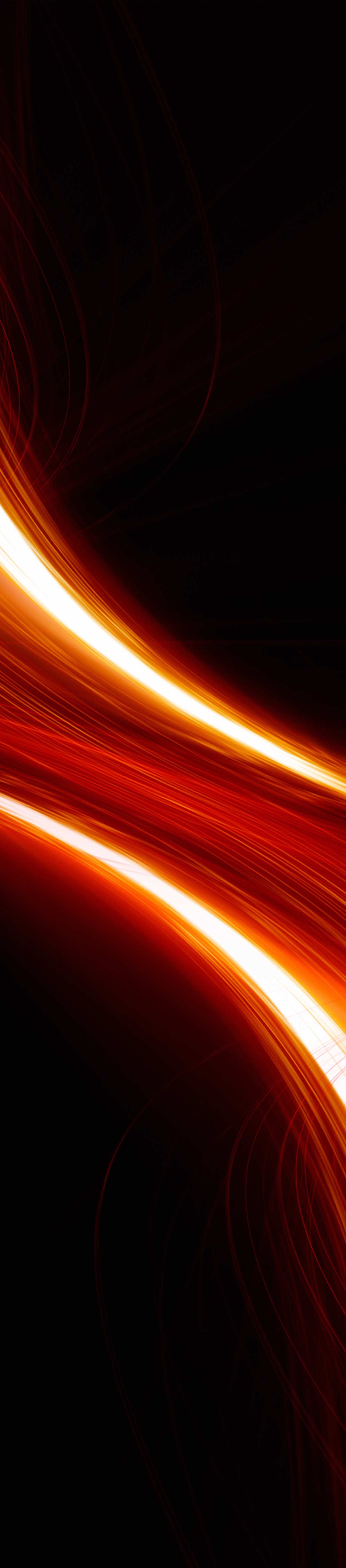 Photo de fond noir avec faisceaux lumineux rouges, orange et blanches