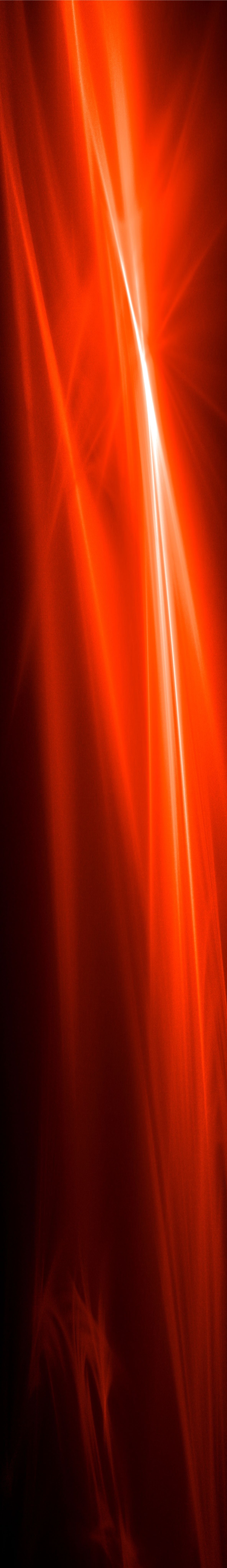 Black background with white, red , orange light flares