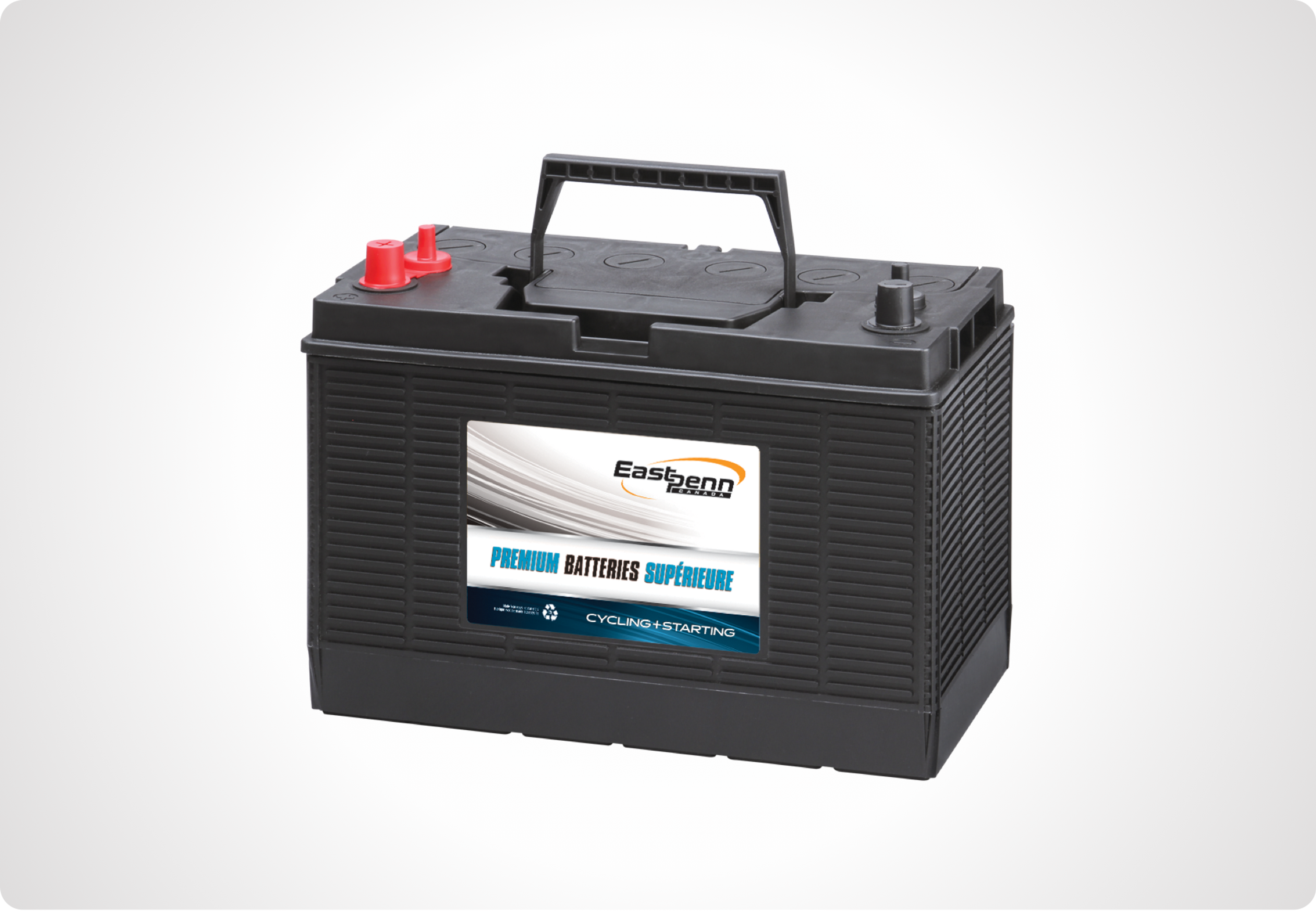 Picture of single East Penn brand premium Deep Cycle battery