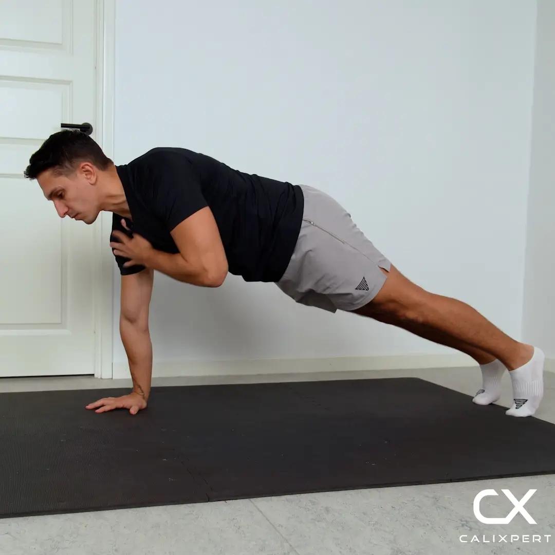 Shoulder Tap Push Ups
