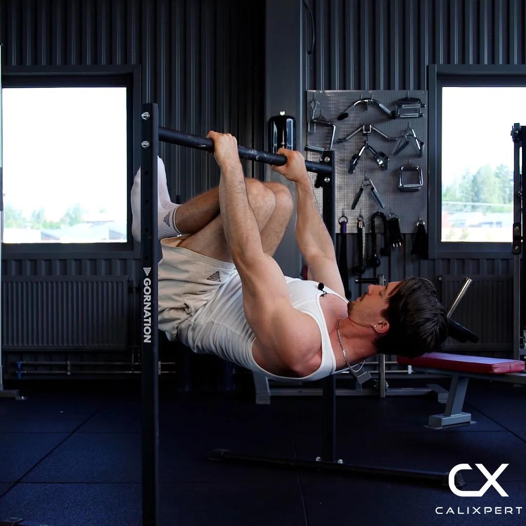 Tuck Front Lever Scapula Pull Ups