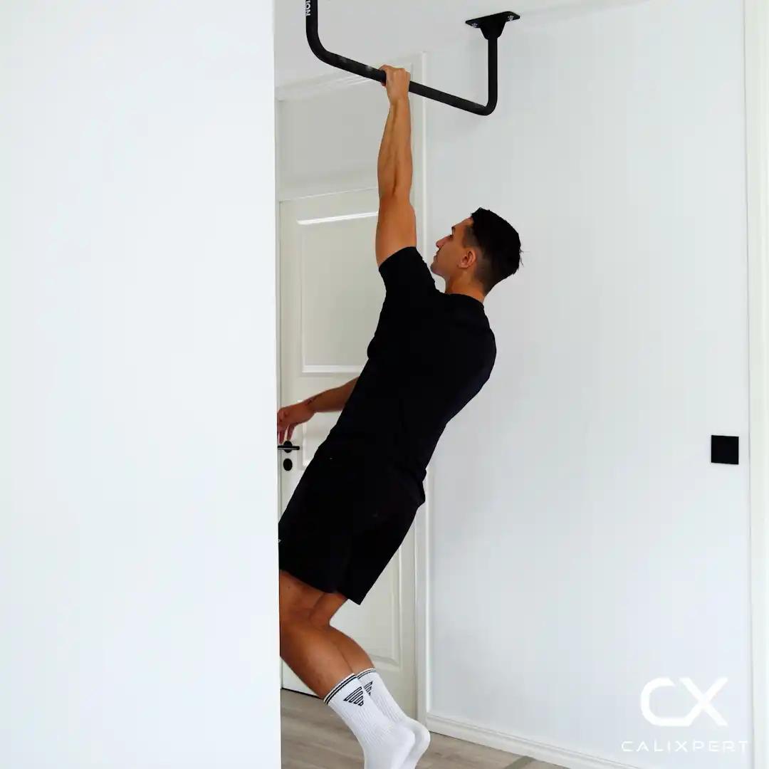 One Arm Scapula Pull Ups