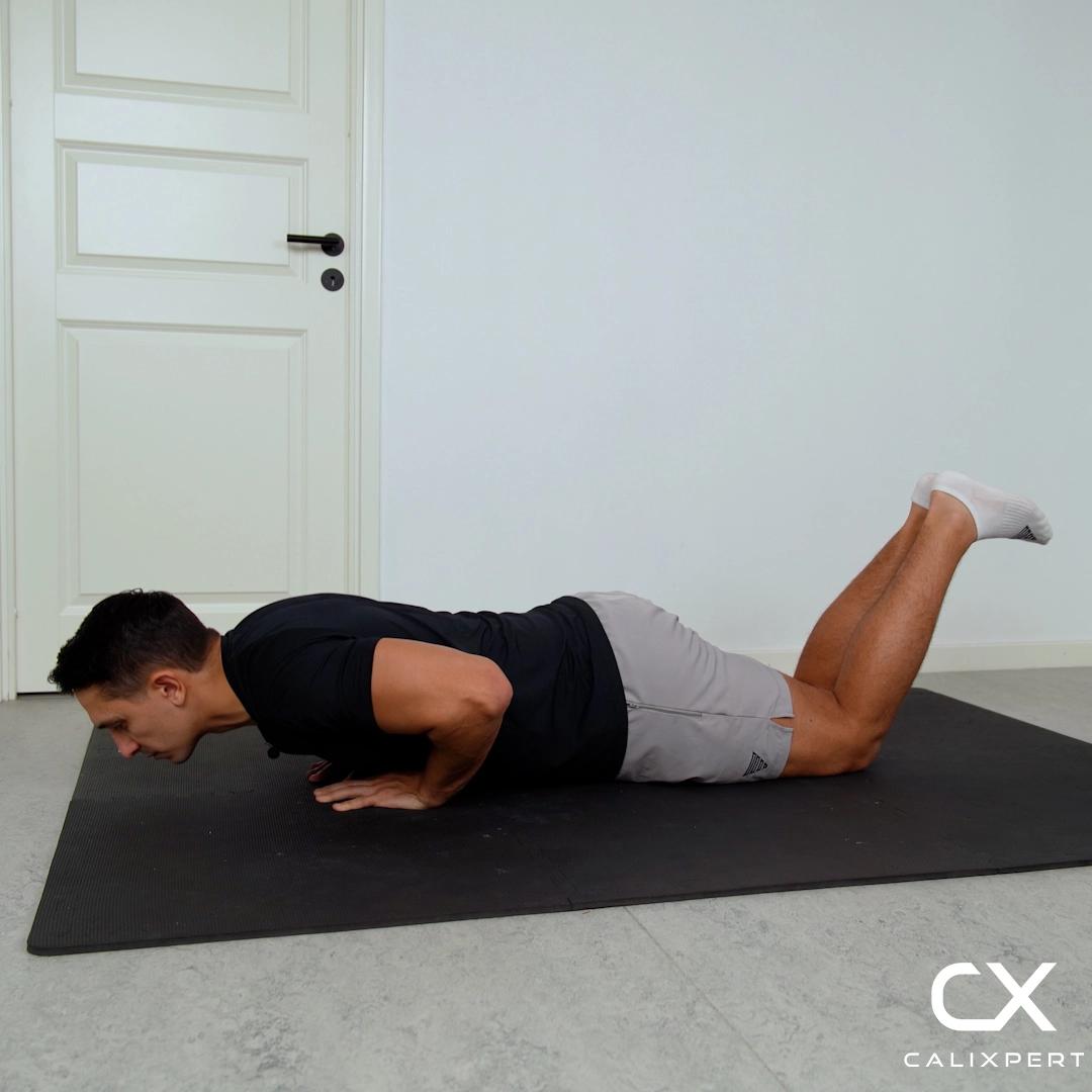 Knee Diamond Push Ups