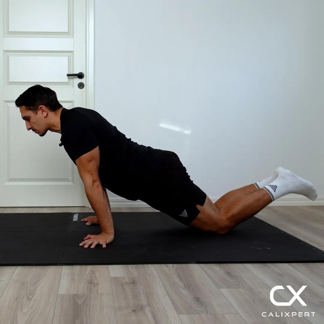 Knee Pseudo Push Ups