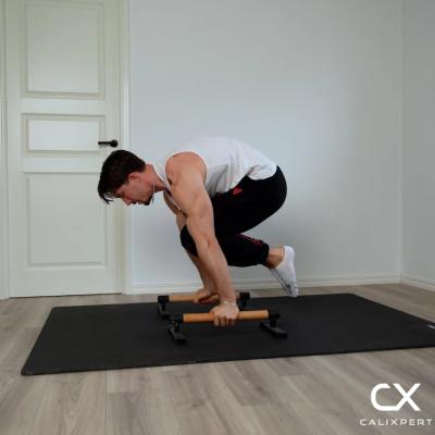 Tuck planche — advanced exercise