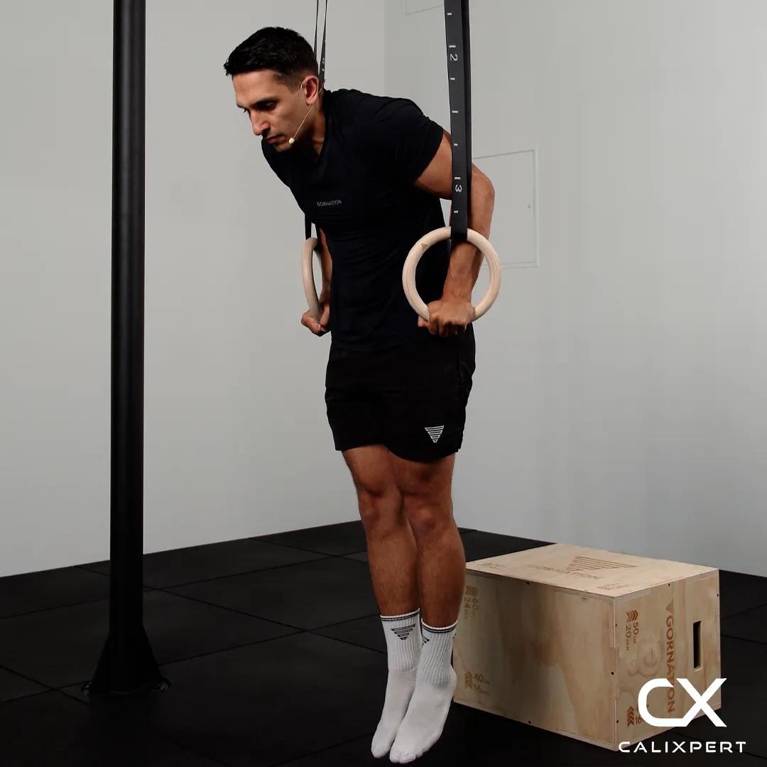 Negative Ring Dips