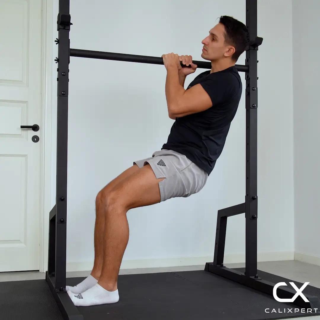 Seated Commando Pull Ups