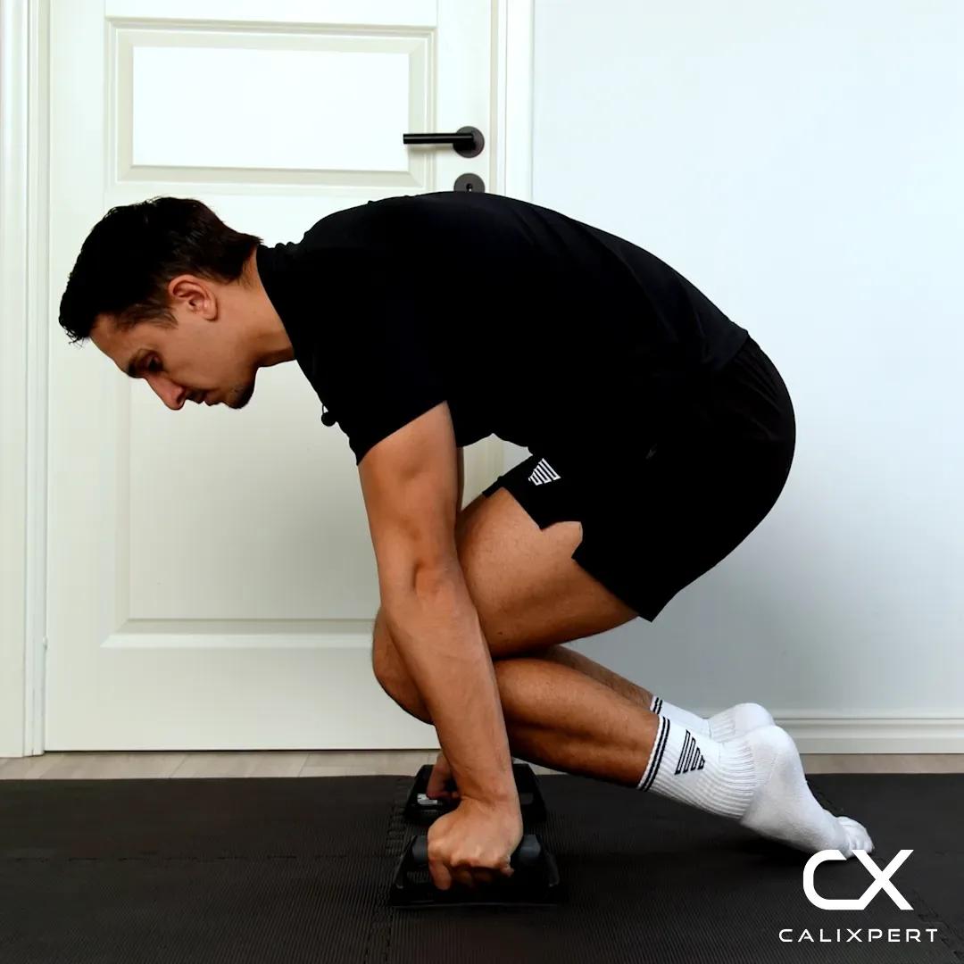 Assisted Tuck Planche