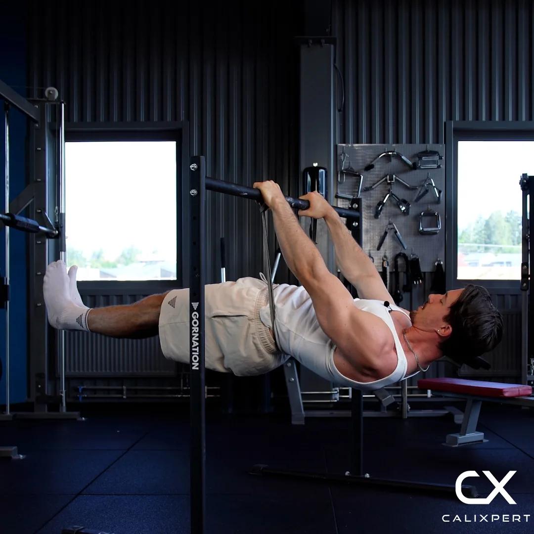 Assisted Front Lever