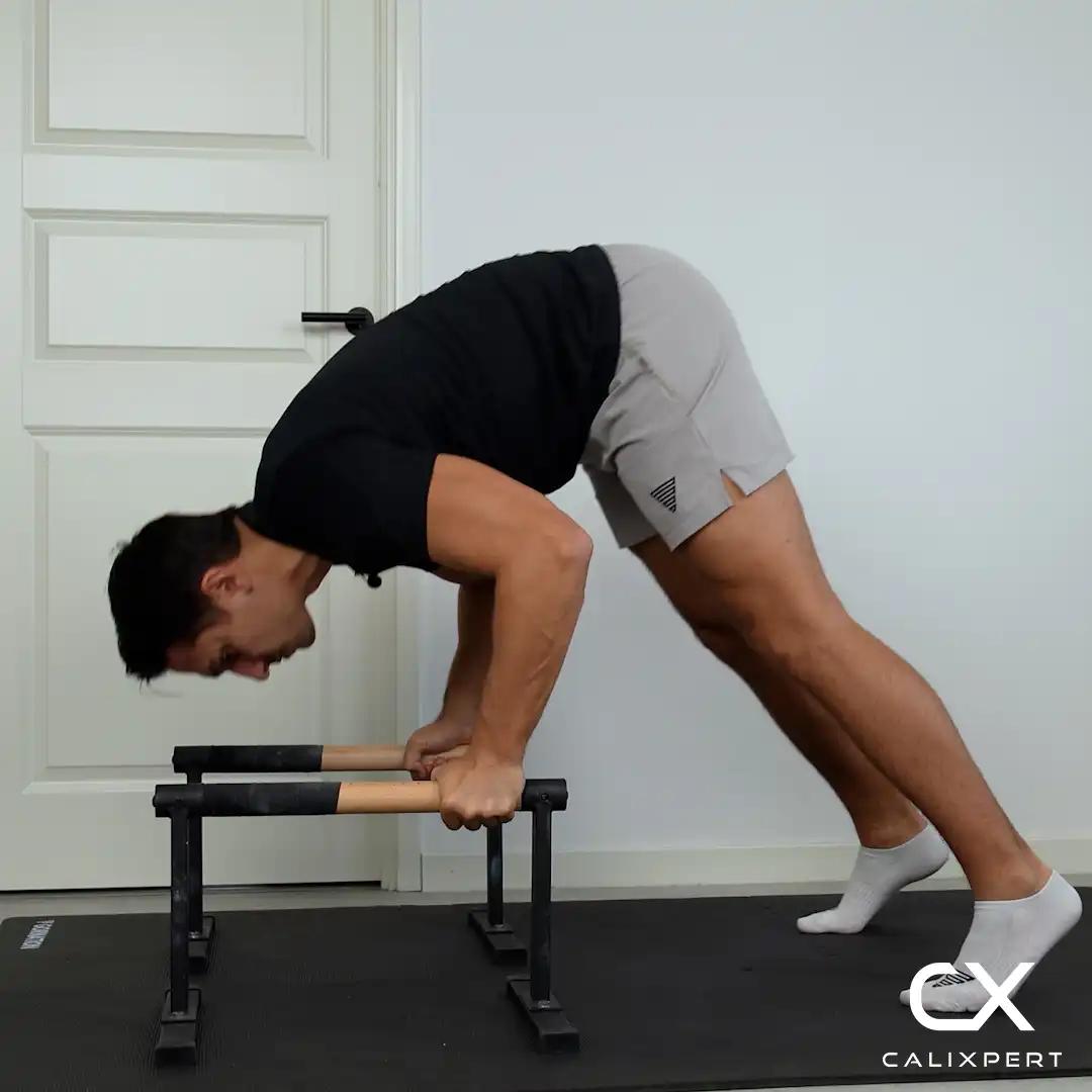 Incline Pike Push Ups