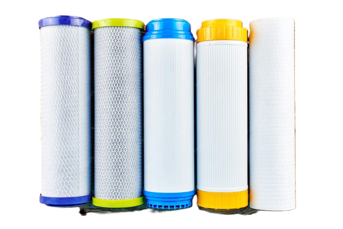 Close-up of a premium Ecovera water filtration system