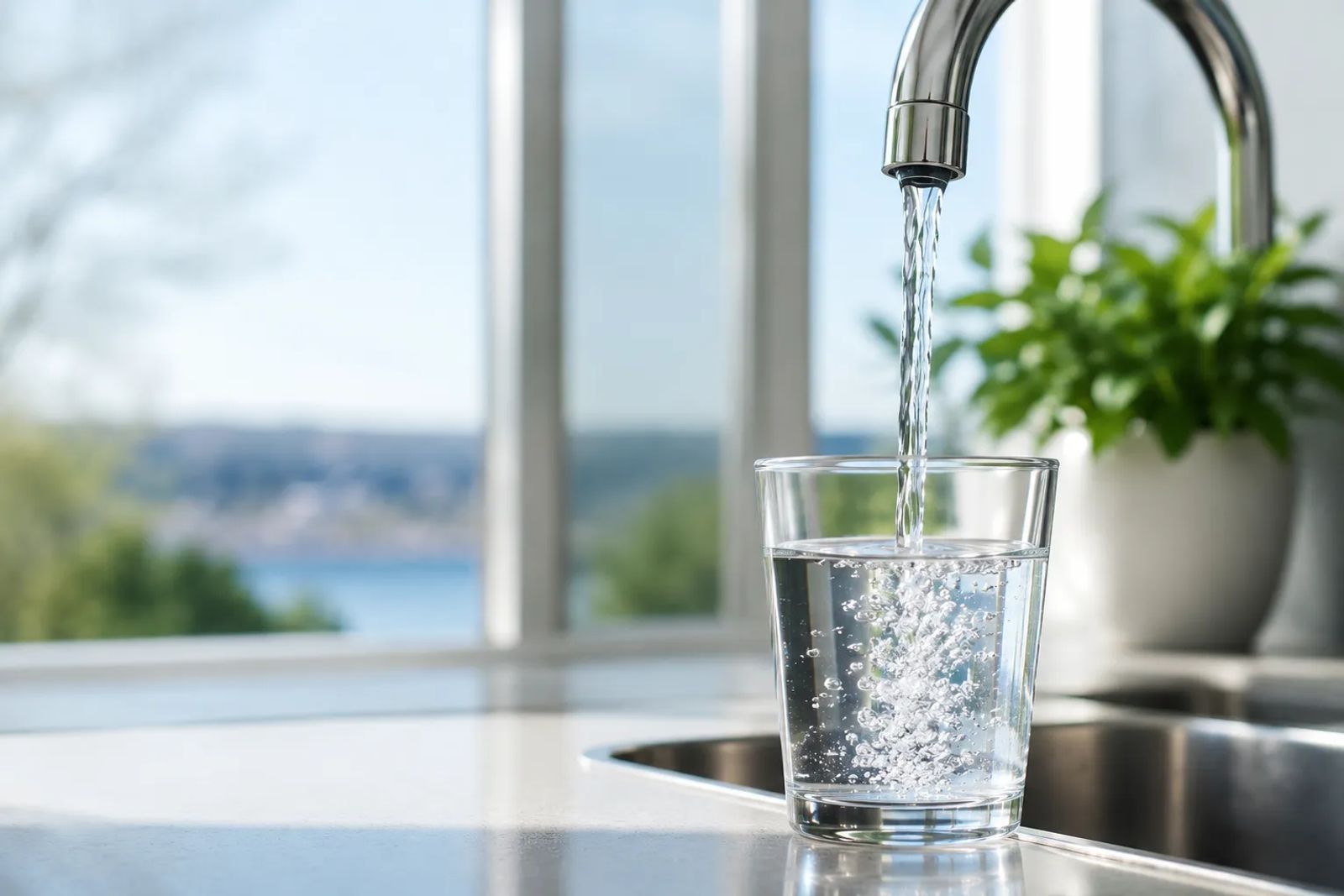 EcoVera guide explaining what's really in Australian tap water, including disinfectants, minerals, fluoride and household plumbing impacts