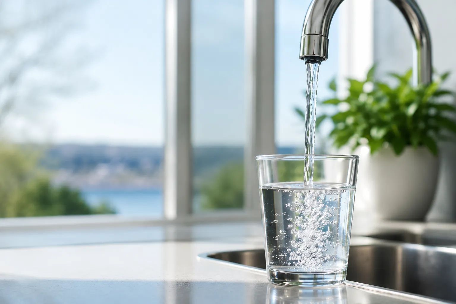 EcoVera guide explaining what's really in Australian tap water, including disinfectants, minerals, fluoride and household plumbing impacts