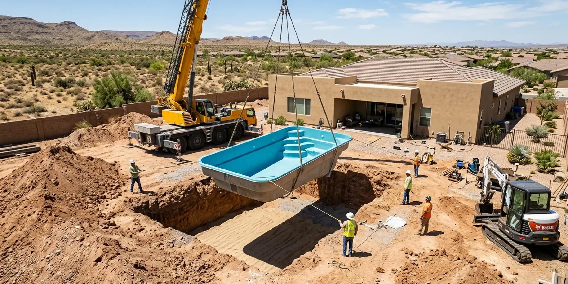 Fiberglass Pool Installation