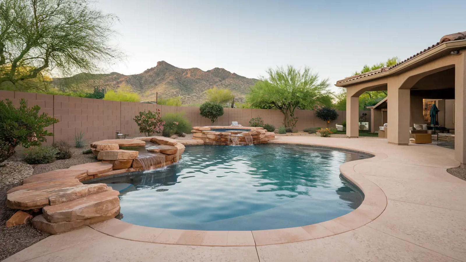 67a421eb2f909d74ad157e58 a fiberglass pool in a arizona backyard GZaZwtBaQEG aVW2E0Plqg Qfzpt9yJTHu30MrnoevSpg