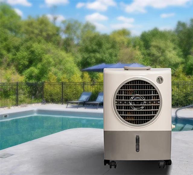 Hessaire MC37V-RFB Reconditioned Portable Evaporative Cooler – 3100 CFM, 3 Speeds, Covers 950 Sq Ft