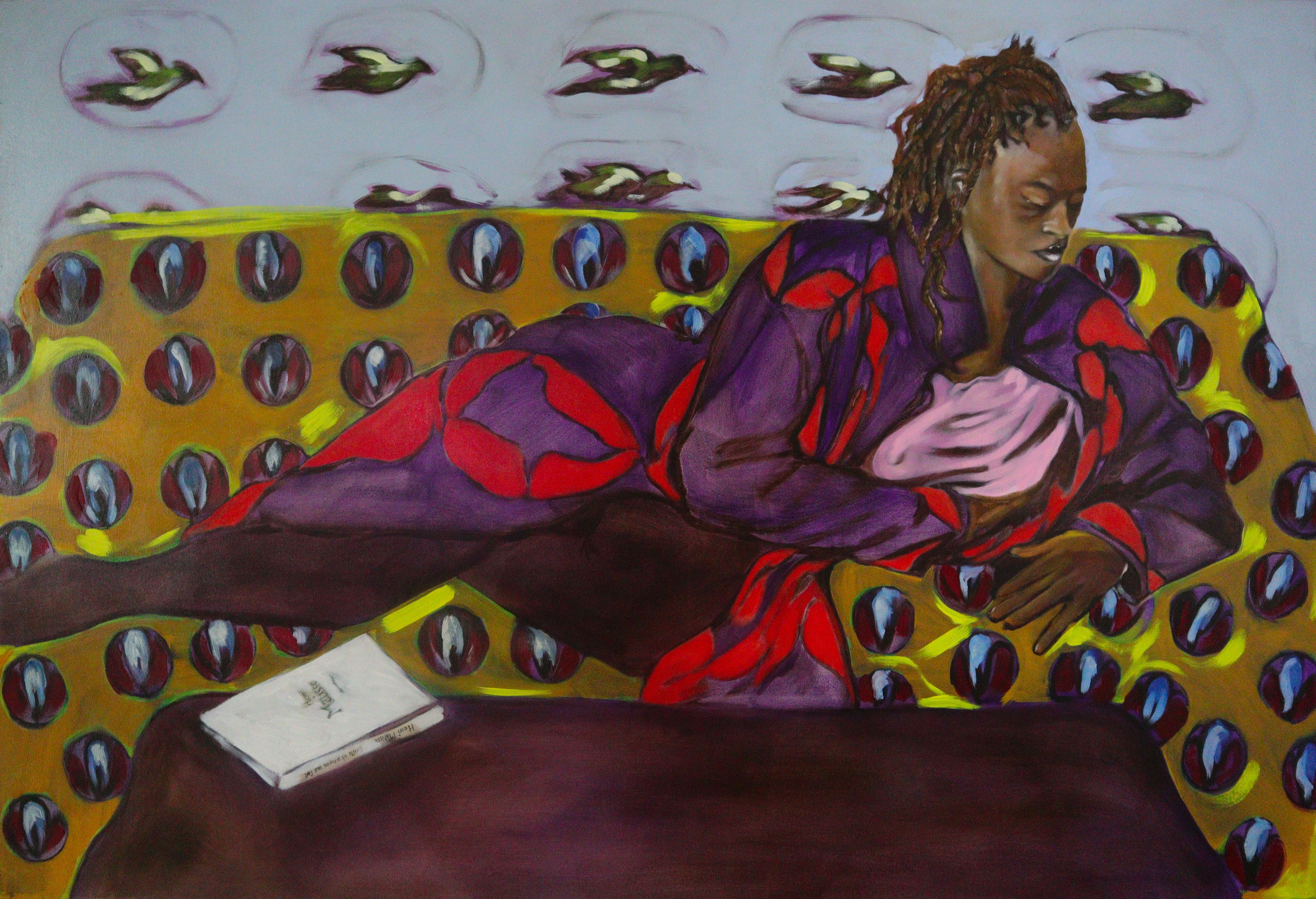 Odalisque au livre (Écrits et propos sur l’art), 2025